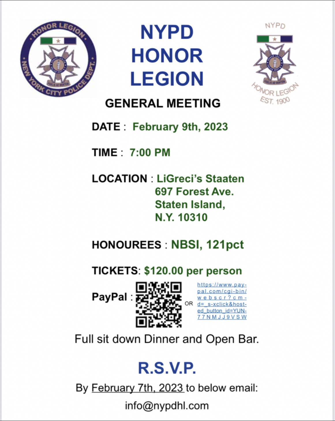 General Membership Meeting