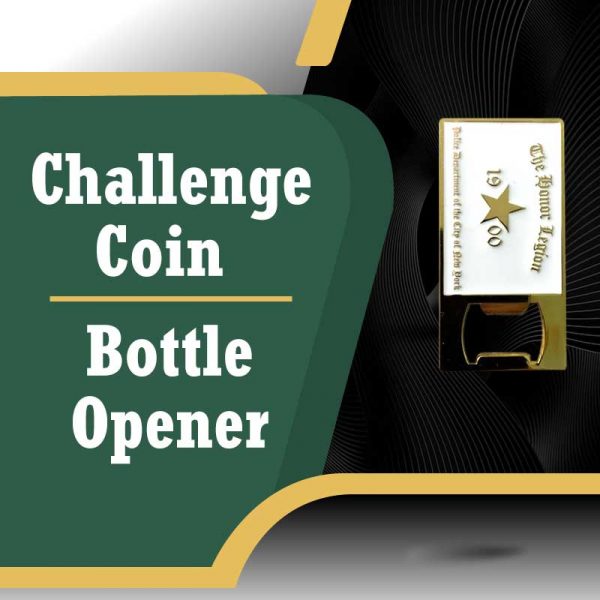 Challenge Coin | Bottle Opener | Gold